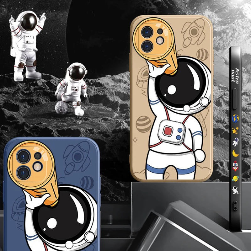 Case Astronauta para Iphone